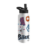 Biloxi Shuckers 34oz Native Quencher Bottle - Logo Brands - Flyclothing LLC