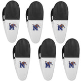 Memphis Tigers Chip Clip Magnets, 6pk - Siskiyou Buckle - Flyclothing LLC