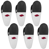 Arkansas Razorbacks Chip Clip Magnets, 6pk - Siskiyou Buckle - Flyclothing LLC