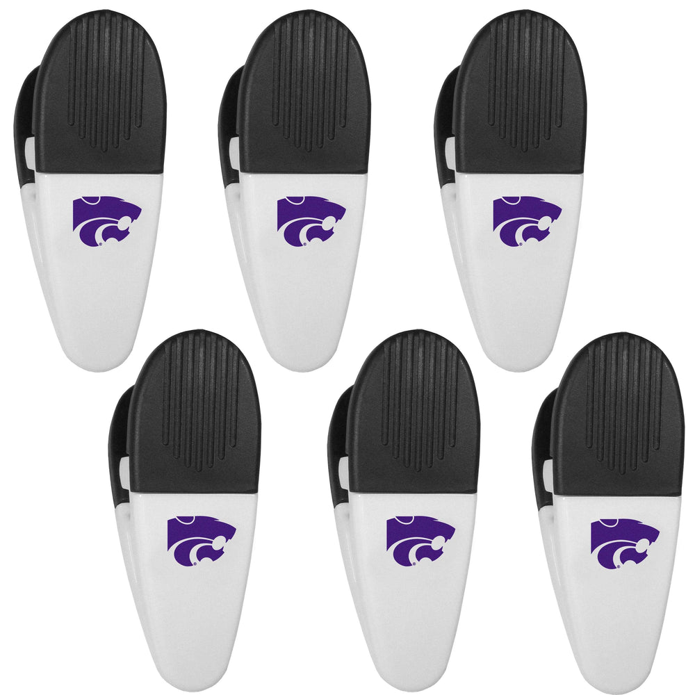 Kansas St. Wildcats Chip Clip Magnets, 6pk - Siskiyou Buckle - Flyclothing LLC