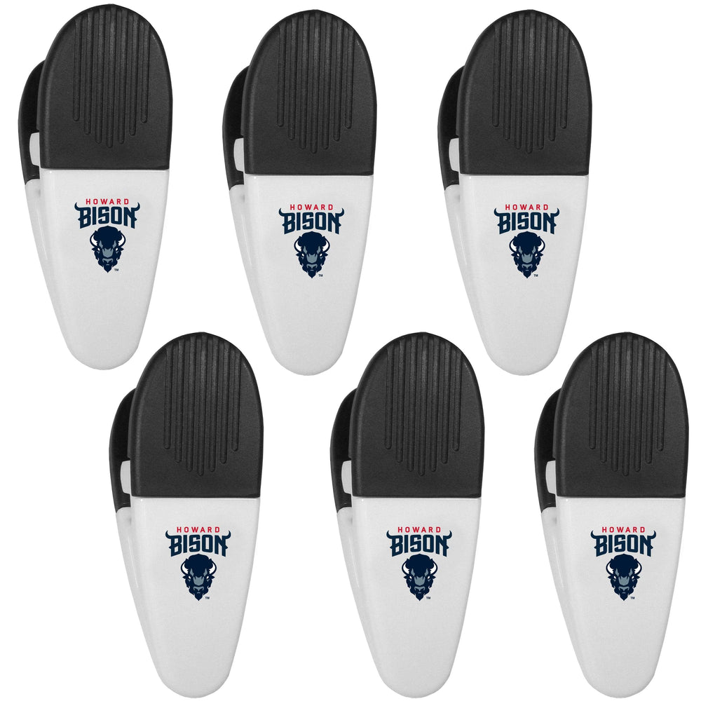 Howard University Bison Chip Clip Magnets, 6pk - Siskiyou Buckle - Flyclothing LLC