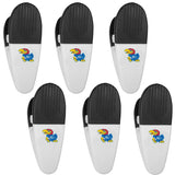Kansas Jayhawks Chip Clip Magnets, 6pk - Siskiyou Buckle - Flyclothing LLC