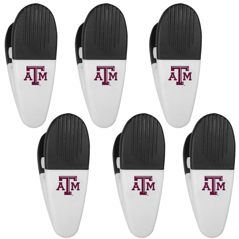 Texas A & M Aggies Chip Clip Magnets, 6pk - Siskiyou Buckle - Flyclothing LLC