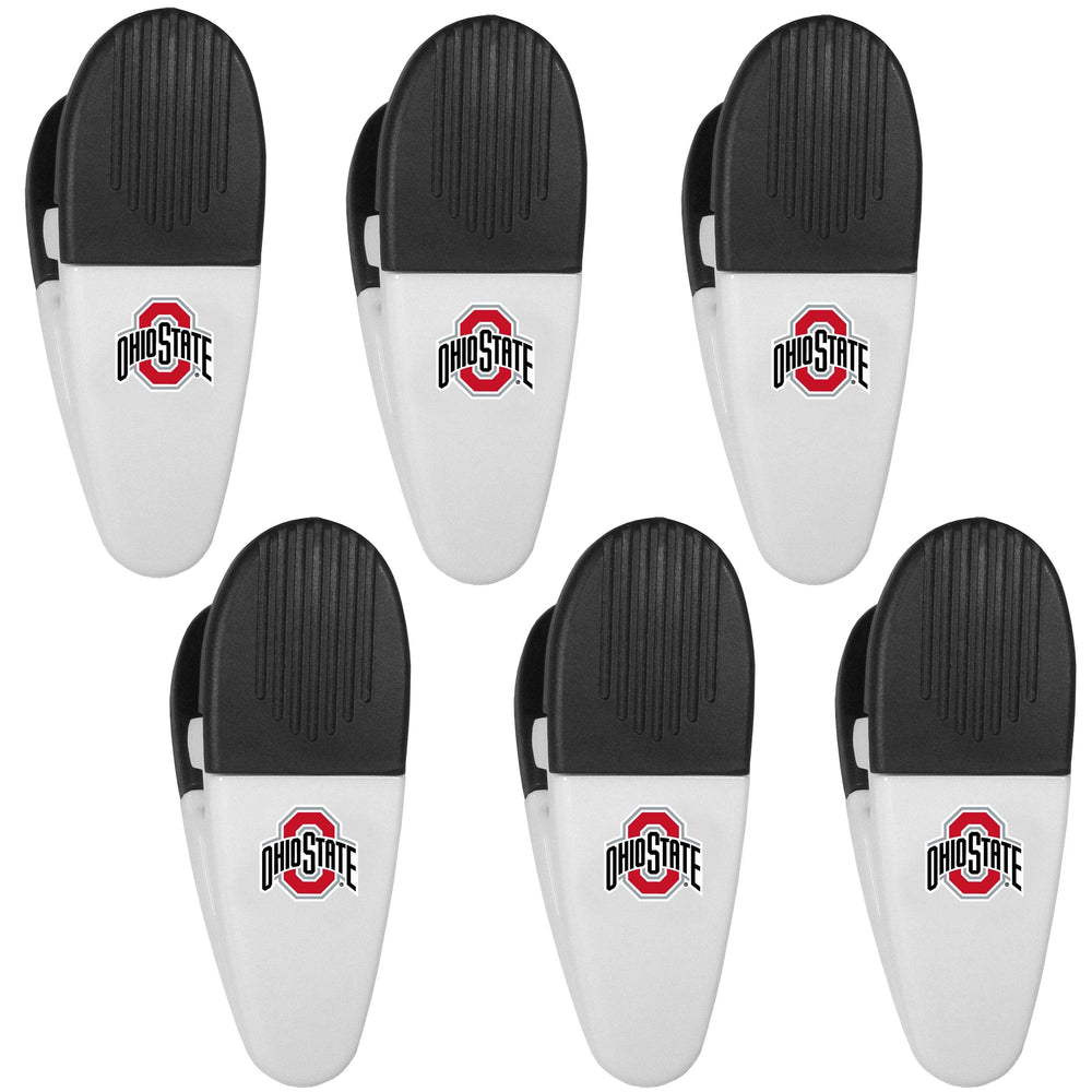 Ohio St. Buckeyes Chip Clip Magnets, 6pk - Siskiyou Buckle - Flyclothing LLC