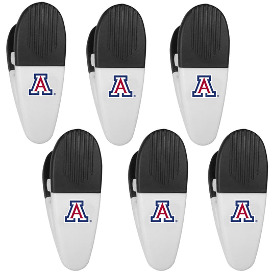 Arizona Wildcats Chip Clip Magnets, 6pk