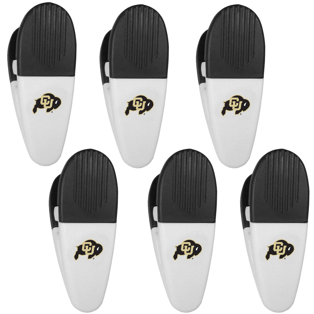 Colorado Buffaloes Chip Clip Magnets, 6pk - Siskiyou Buckle - Flyclothing LLC