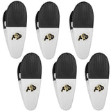 Colorado Buffaloes Chip Clip Magnets, 6pk - Siskiyou Buckle - Flyclothing LLC