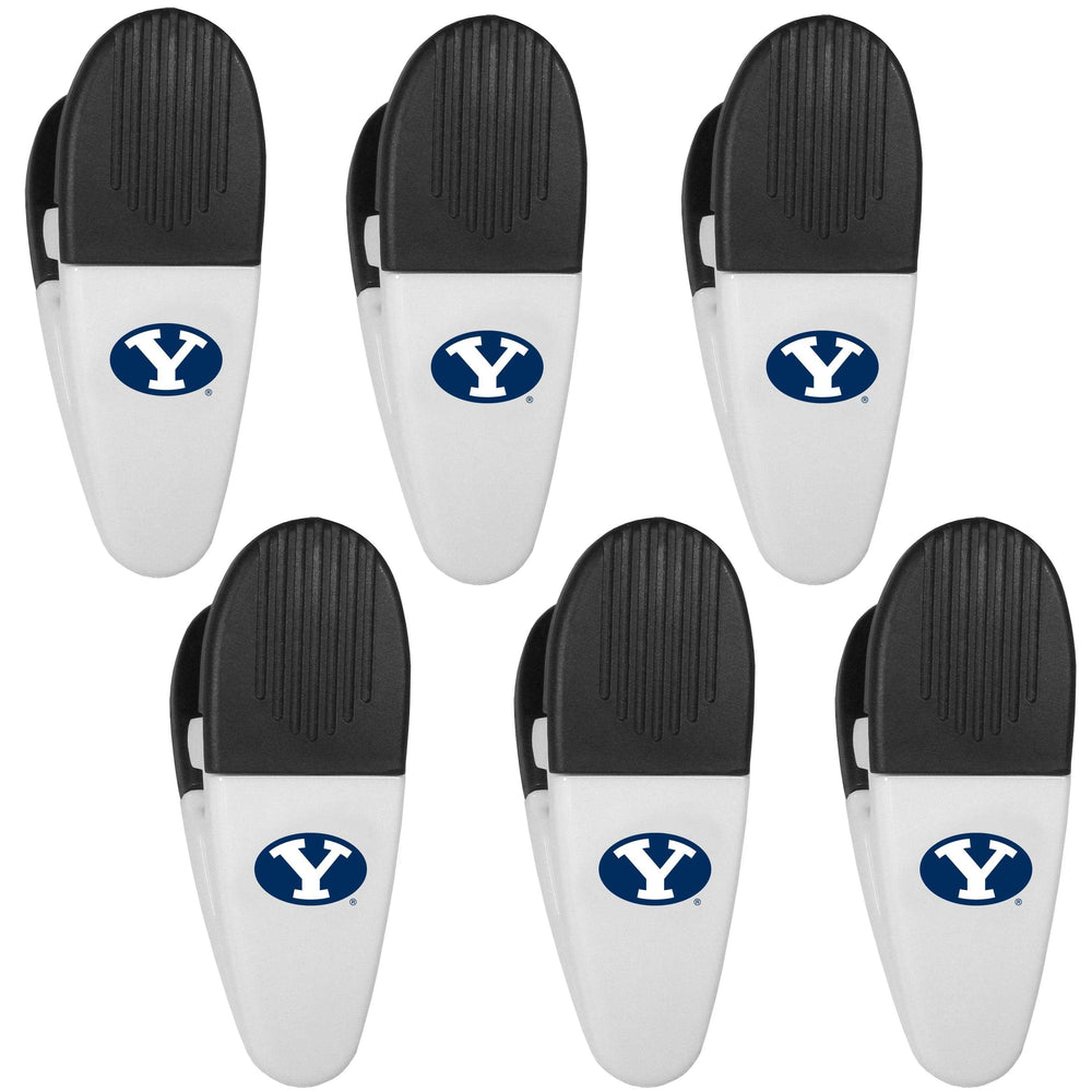 BYU Cougars Chip Clip Magnets, 6pk - Siskiyou Buckle - Flyclothing LLC