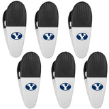 BYU Cougars Chip Clip Magnets, 6pk - Siskiyou Buckle - Flyclothing LLC