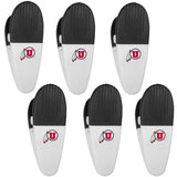Utah Utes Chip Clip Magnets, 6pk - Siskiyou Buckle - Flyclothing LLC