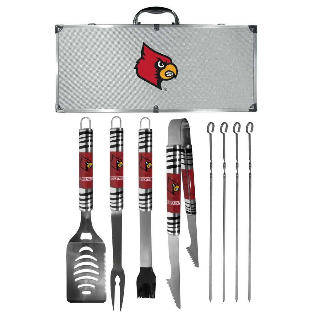 Louisville Cardinals 8 pc Tailgater BBQ Set - Louisville Cardinals - Flyclothing LLC