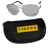 LSU Tigers Aviator Sunglasses and Case - LSU Tigers - Flyclothing LLC