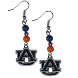 Auburn Tigers Fan Bead Dangle Earrings - Auburn Tigers - Flyclothing LLC