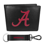 Alabama Crimson Tide Bi-fold Wallet & Strap Key Chain - Alabama Crimson Tide - Flyclothing LLC