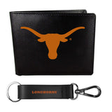 Texas Longhorns Bi-fold Wallet & Strap Key Chain - Texas Longhorns - Flyclothing LLC
