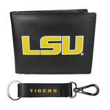 LSU Tigers Bi-fold Wallet & Strap Key Chain - LSU Tigers - Flyclothing LLC