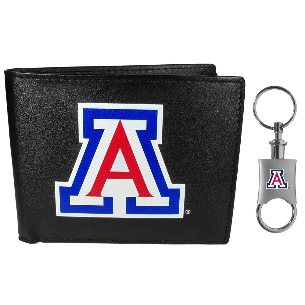 Arizona Wildcats Bi-fold Wallet & Valet Key Chain - Arizona Wildcats - Flyclothing LLC