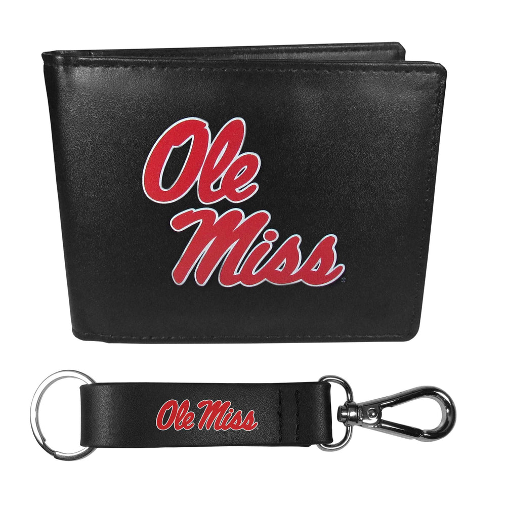 Mississippi Rebels Bi-fold Wallet & Strap Key Chain - Mississippi Rebels - Flyclothing LLC
