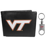 Virginia Tech Hokies Bi-fold Wallet & Valet Key Chain - Virginia Tech Hokies - Flyclothing LLC
