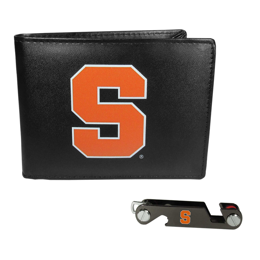 Syracuse Orange Bi-fold Wallet & Key Organizer - Syracuse Orange - Flyclothing LLC