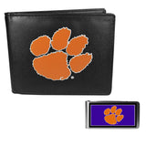 Clemson Tigers Bi-fold Wallet & Color Money Clip - Clemson Tigers - Flyclothing LLC