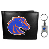 Boise St. Broncos Bi-fold Wallet & Valet Key Chain - Boise St. Broncos - Flyclothing LLC