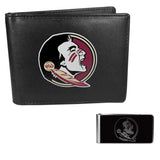 Florida St. Seminoles Bi-fold Wallet & Black Money Clip - Florida St. Seminoles - Flyclothing LLC