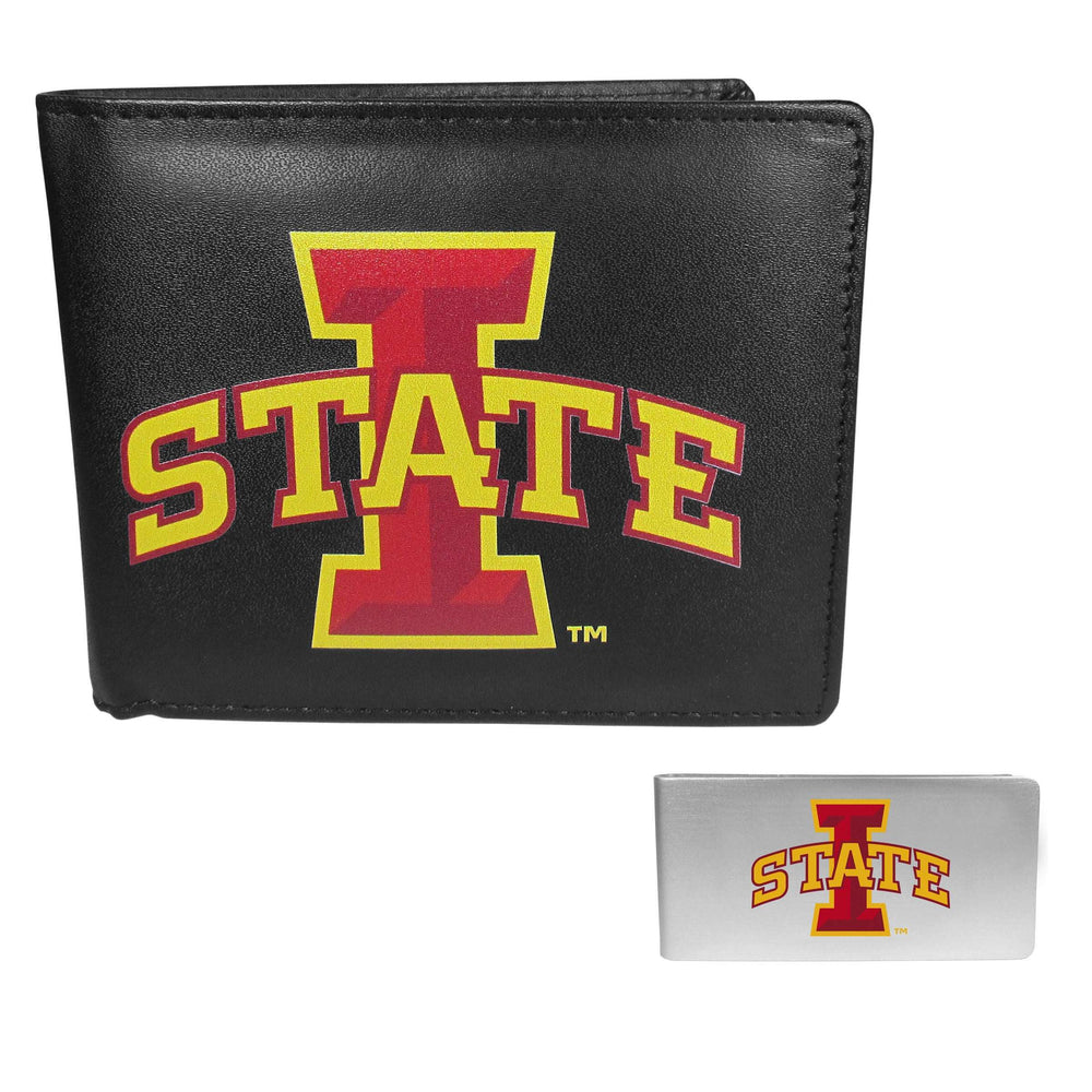 Iowa St. Cyclones Bi-fold Wallet & Money Clip - Iowa St. Cyclones - Flyclothing LLC