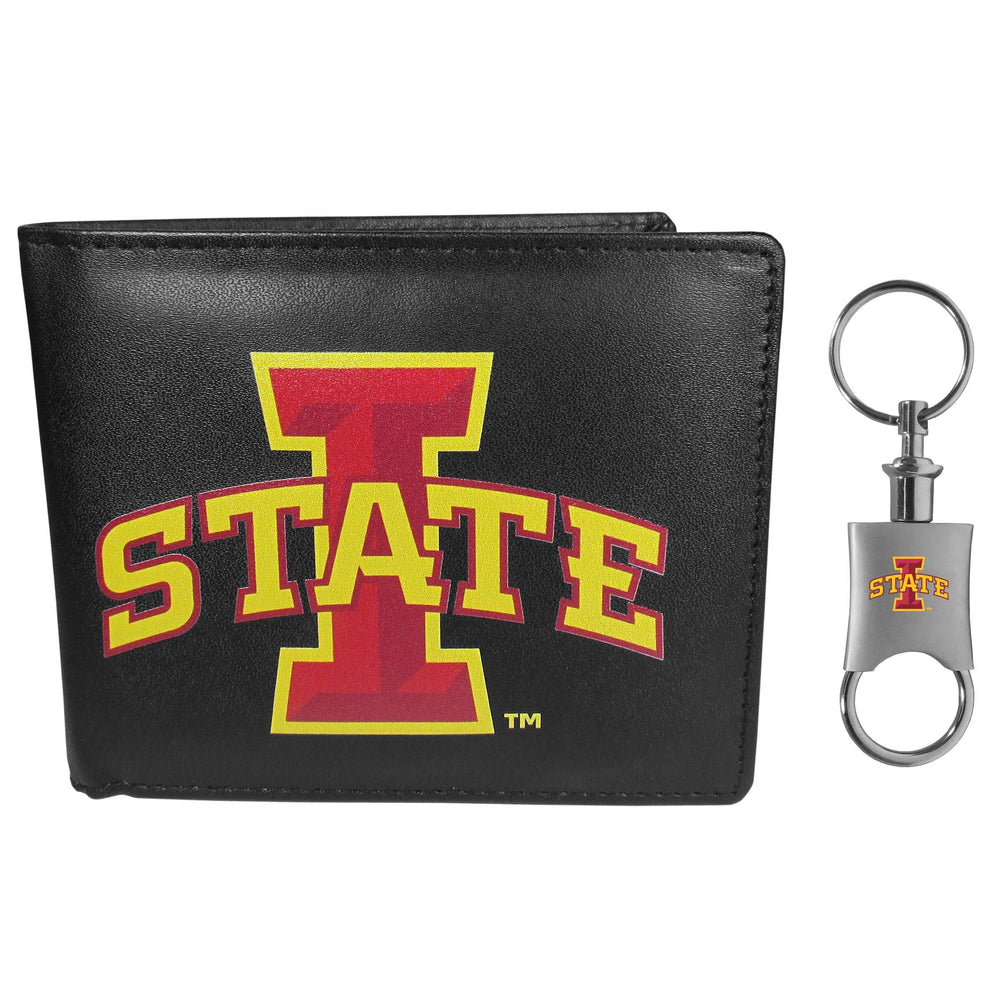 Iowa St. Cyclones Bi-fold Wallet & Valet Key Chain - Iowa St. Cyclones - Flyclothing LLC