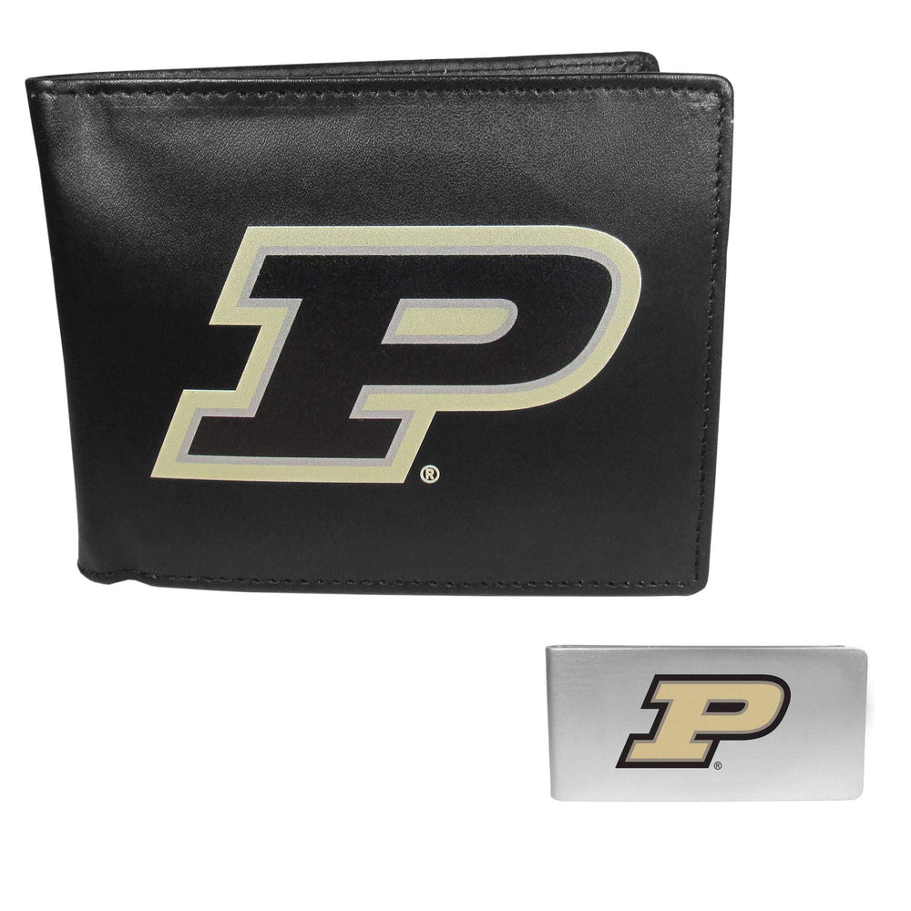 Purdue Boilermakers Bi-fold Wallet & Money Clip - Purdue Boilermakers - Flyclothing LLC