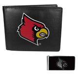 Louisville Cardinals Bi-fold Wallet & Black Money Clip - Louisville Cardinals - Flyclothing LLC