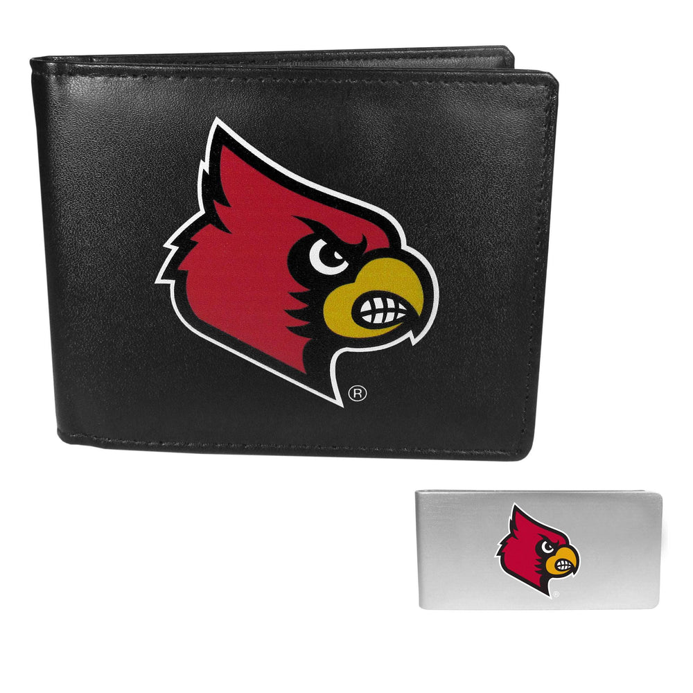 Louisville Cardinals Bi-fold Wallet & Money Clip - Louisville Cardinals - Flyclothing LLC
