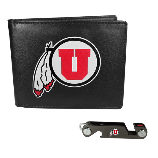 Utah Utes Bi-fold Wallet & Key Organizer - Utah Utes - Flyclothing LLC