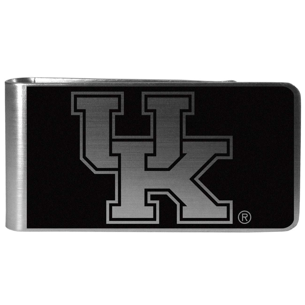Kentucky Wildcats Black and Steel Money Clip - Kentucky Wildcats - Flyclothing LLC