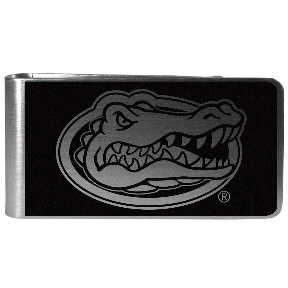 Florida Gators Black and Steel Money Clip - Florida Gators - Flyclothing LLC