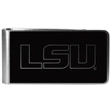 LSU Tigers Black and Steel Money Clip - LSU Tigers - Flyclothing LLC
