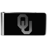 Oklahoma Sooners Black and Steel Money Clip - Oklahoma Sooners - Flyclothing LLC