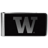 Washington Huskies Black and Steel Money Clip - Washington Huskies - Flyclothing LLC