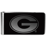 Georgia Bulldogs Black and Steel Money Clip - Georgia Bulldogs - Flyclothing LLC