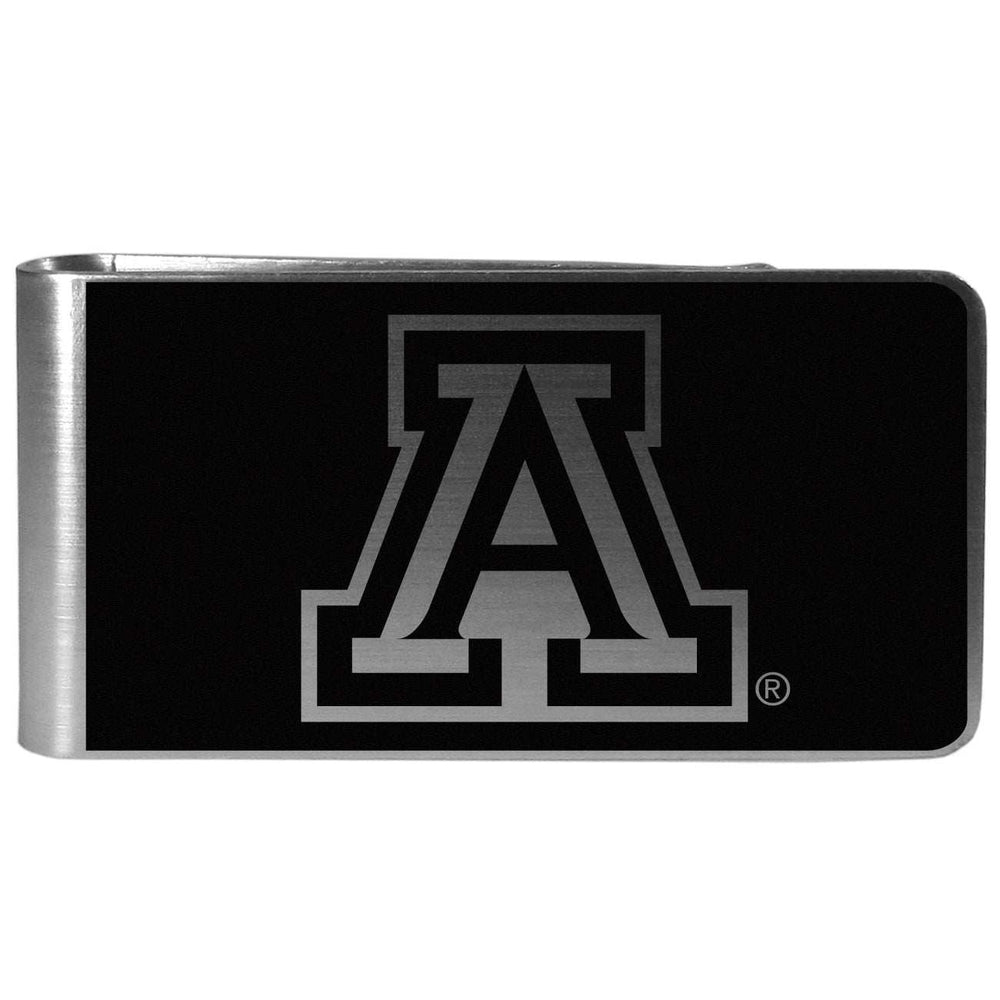 Arizona Wildcats Black and Steel Money Clip - Arizona Wildcats - Flyclothing LLC