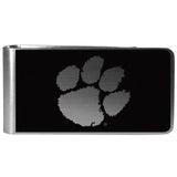 Clemson Tigers Black and Steel Money Clip - Clemson Tigers - Flyclothing LLC
