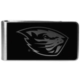 Oregon St. Beavers Black and Steel Money Clip - Oregon St. Beavers - Flyclothing LLC