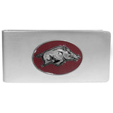 Arkansas Razorbacks Brushed Metal Money Clip - Arkansas Razorbacks - Flyclothing LLC