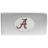 Alabama Crimson Tide Brushed Metal Money Clip - Alabama Crimson Tide - Flyclothing LLC