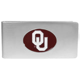 Oklahoma Sooners Brushed Metal Money Clip - Oklahoma Sooners - Flyclothing LLC