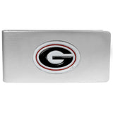 Georgia Bulldogs Brushed Metal Money Clip - Georgia Bulldogs - Flyclothing LLC