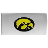Iowa Hawkeyes Brushed Metal Money Clip - Iowa Hawkeyes - Flyclothing LLC