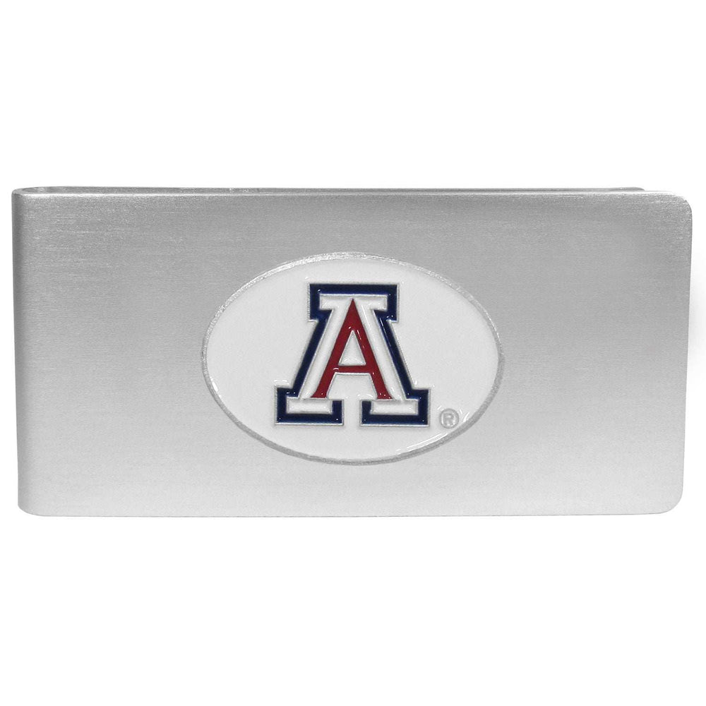 Arizona Wildcats Brushed Metal Money Clip - Arizona Wildcats - Flyclothing LLC