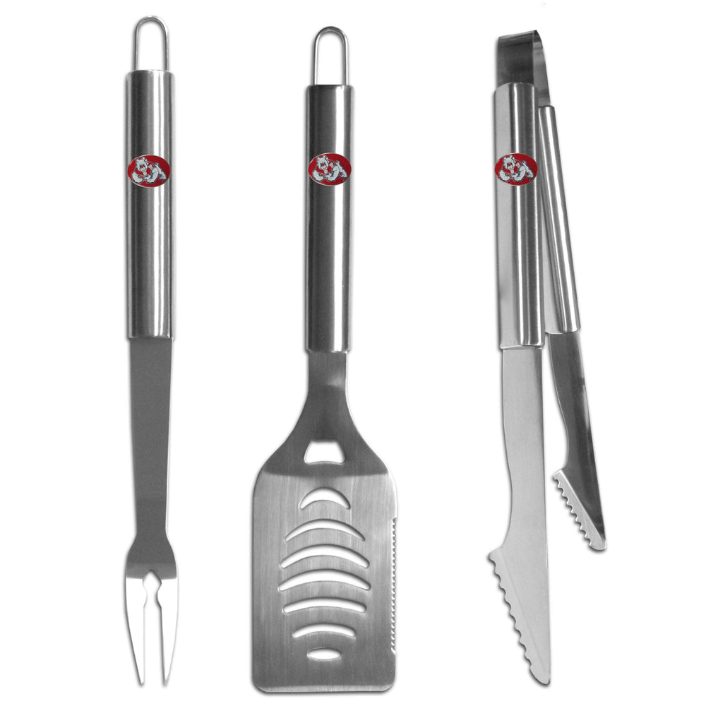 Arkansas Razorbacks 3 pc Stainless Steel BBQ Set - Arkansas Razorbacks - Flyclothing LLC