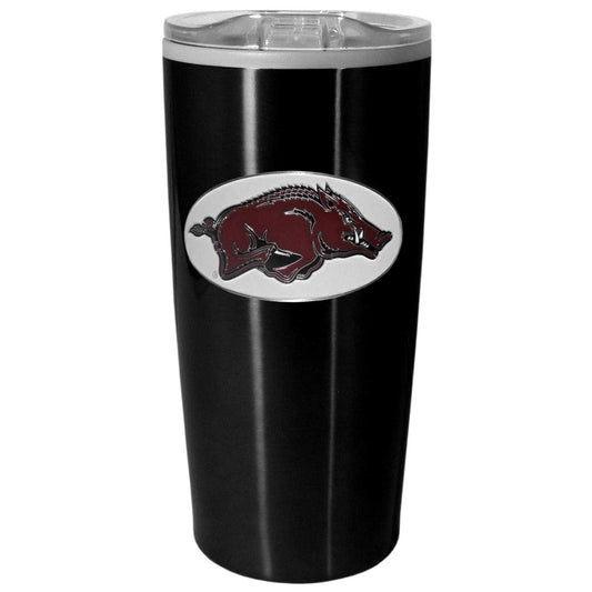 Arkansas Razorbacks Black Travel Mug - Arkansas Razorbacks - Flyclothing LLC